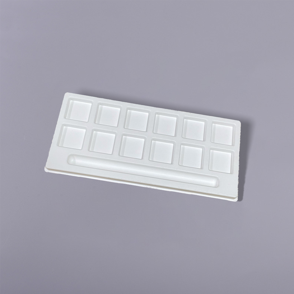 Eco-Friendly Biodegradable Material Eyeshadow Palette Packaging Insert - Otarapack