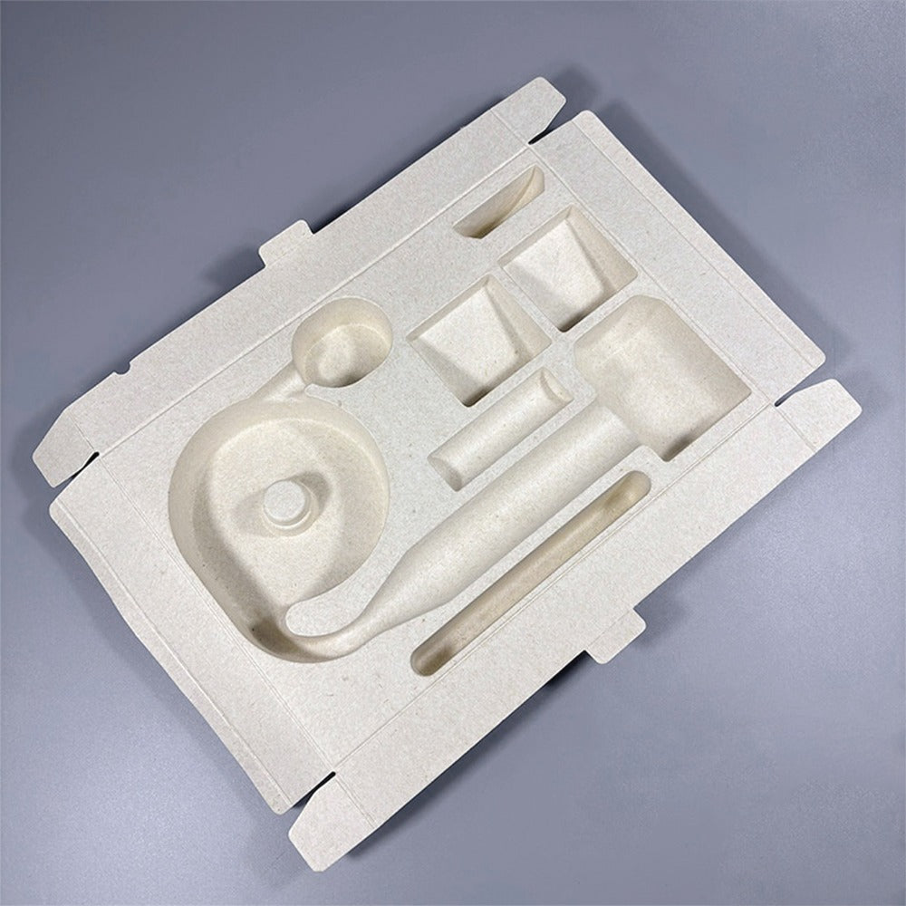 Hair Dryer Sugarcane Insert Eco Packaging Bagasse Tray - Otarapack