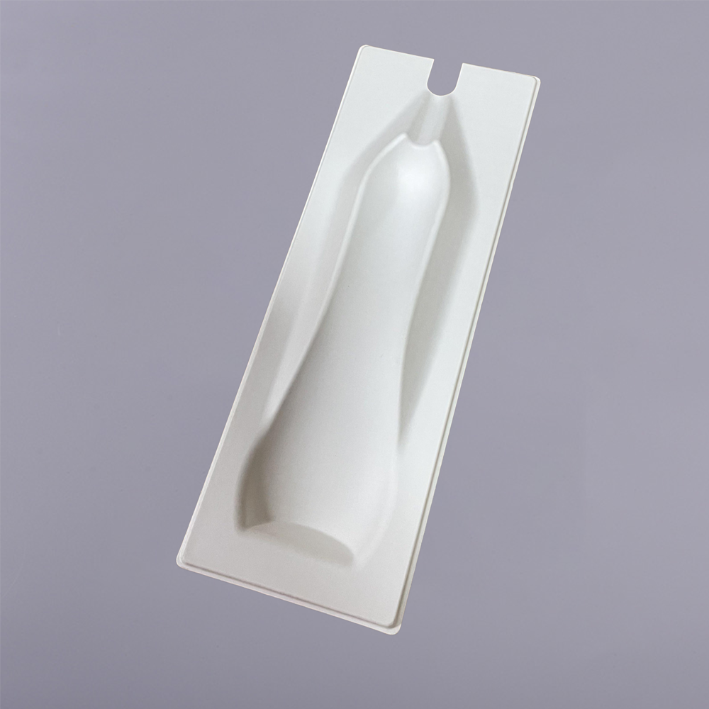 Sugarcane Pulp Molded Packaging Insert For Electric toothbrush - Otarapack