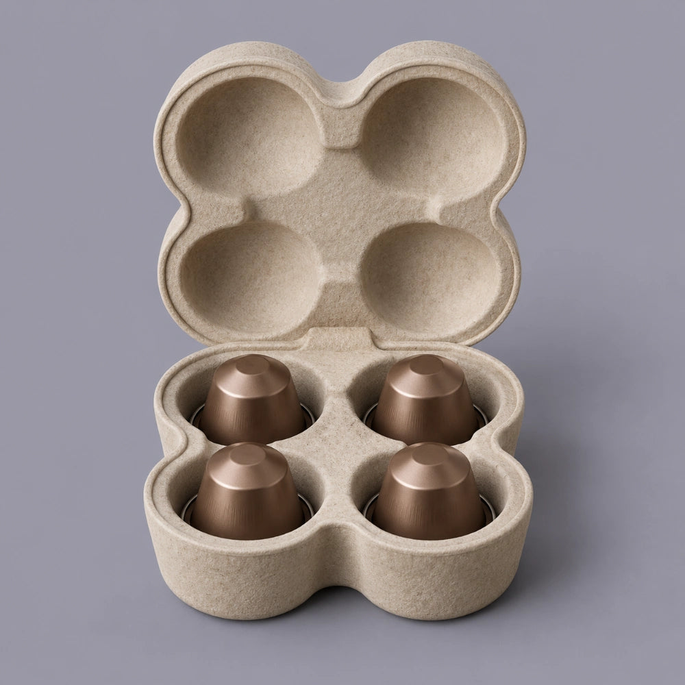 Compostable Coffee Molded Pulp Packaging Box