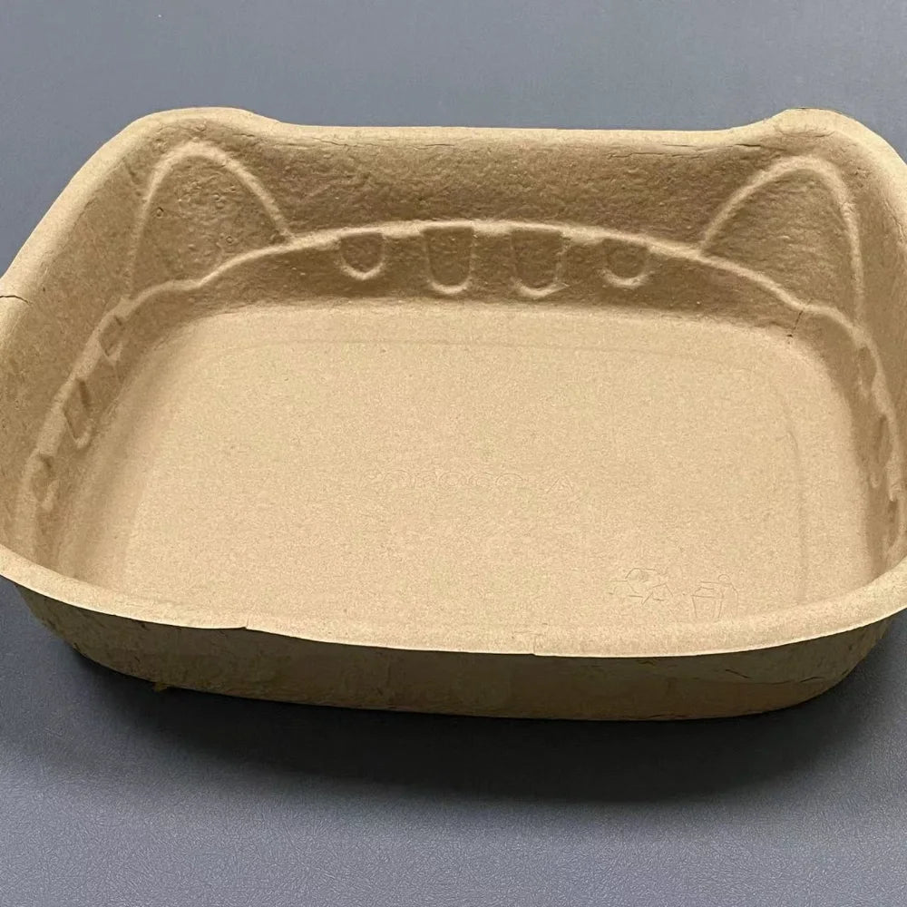 Biodegradable Molded Pulp Cat Litter Tray - Otarapack