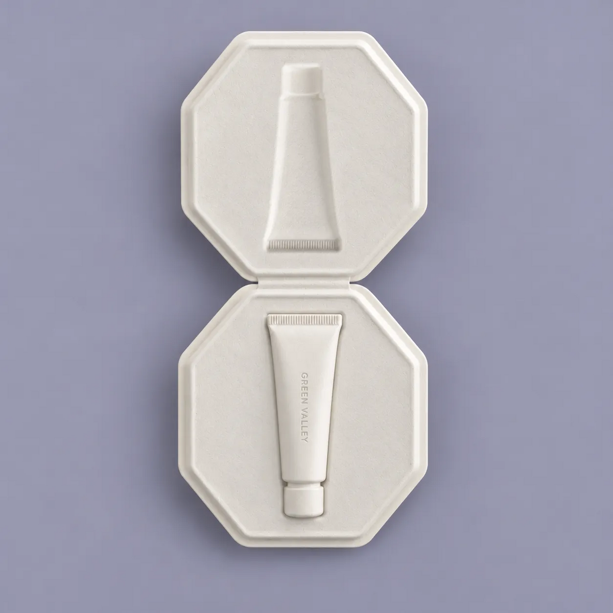 Hexagon Clamshell Eco Packaging for Beauty Product