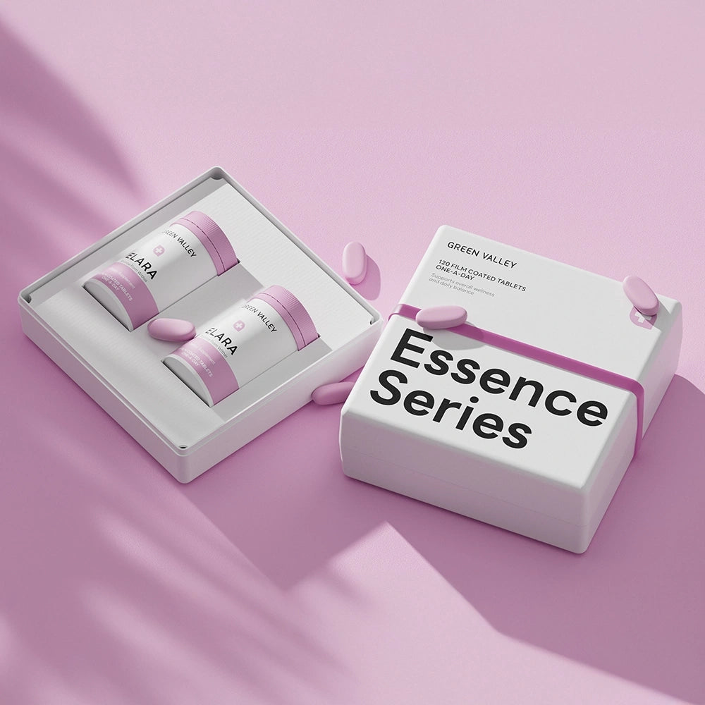Pink Minimalist Sustainable Supplement Packaging Wholesale - Otarapack