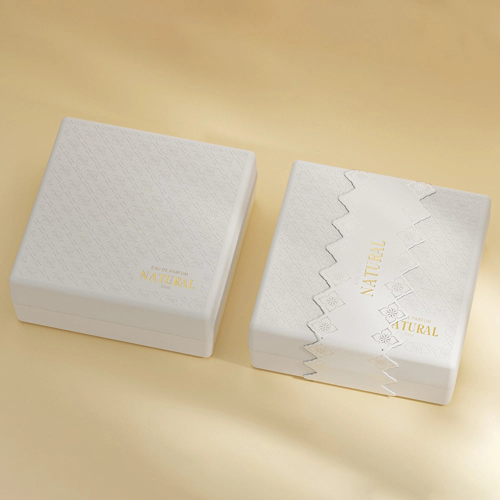 Hot Stamp Gold Geometric Pattern Sustainable Perfume Box - Otarapack