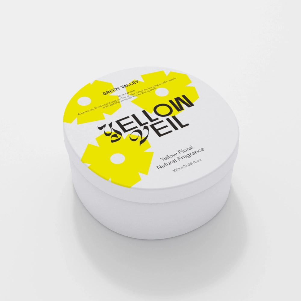 Luxury Yellow Floral Sustainable Perfume Box Factory