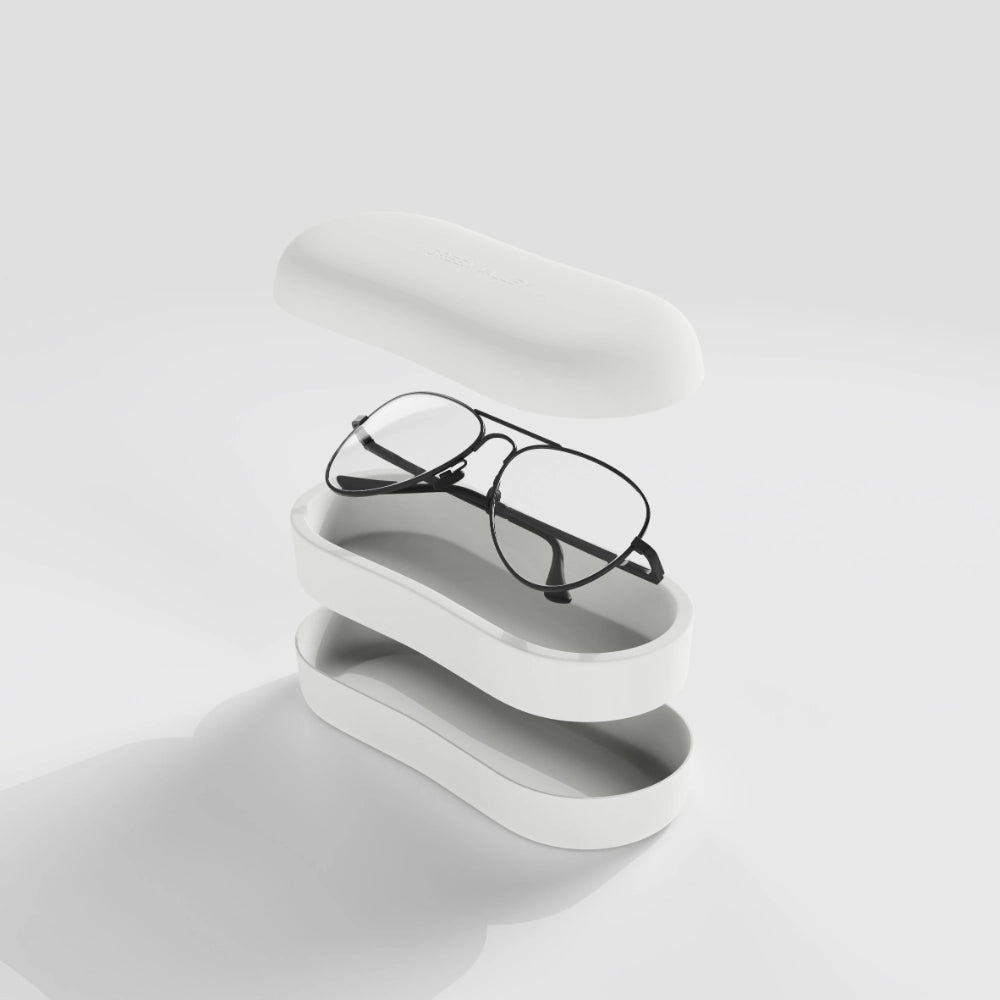 Lid And Base Sugarcane Molded Pulp Glasses Box - Otarapack