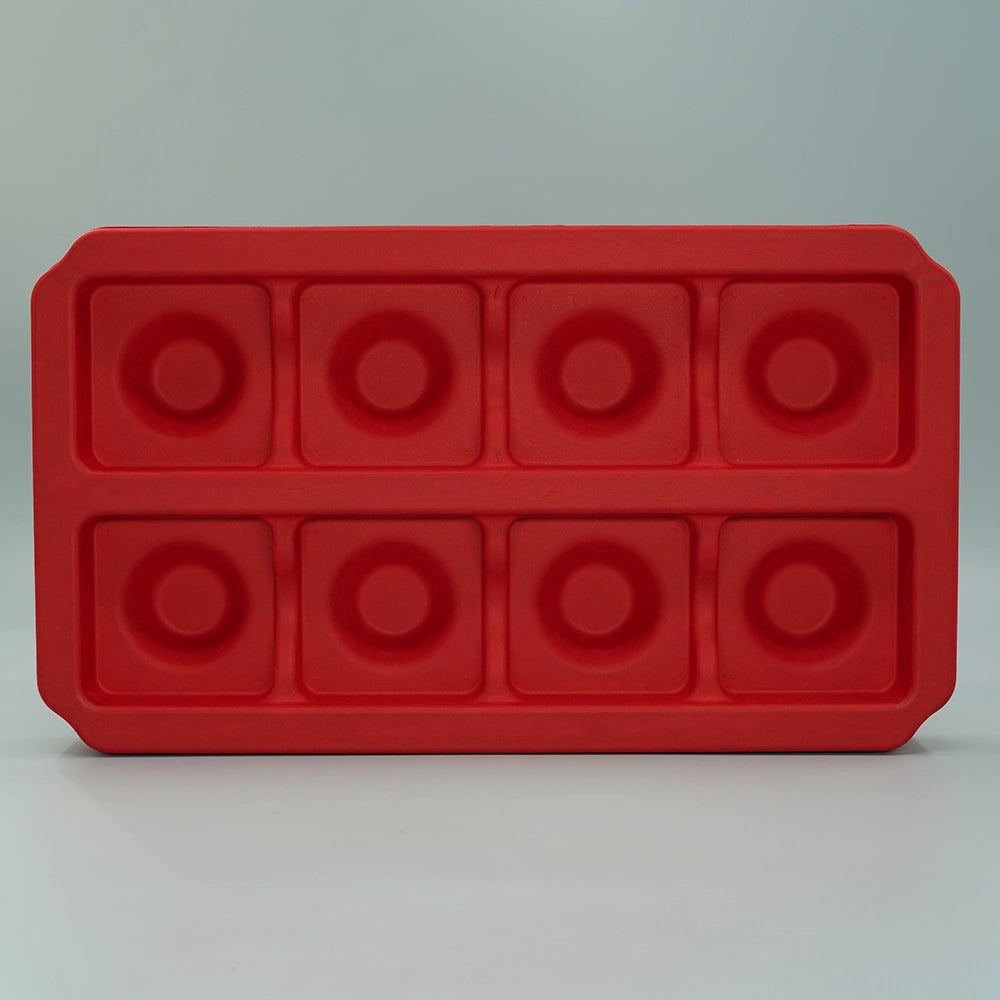 Red Color 8 Slots Mooncake Box - Otarapack