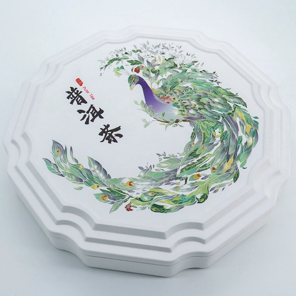 Round Lid Base Molded Pulp Box For Tea - Otarapack