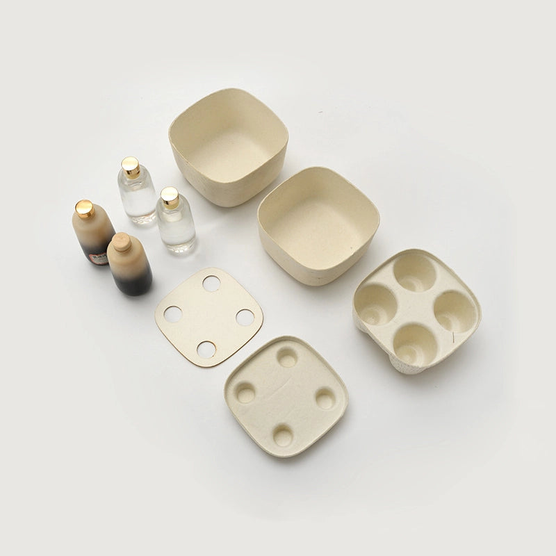 Eco Wheat-Hued Skincare Product Packaging Box - Otarapack