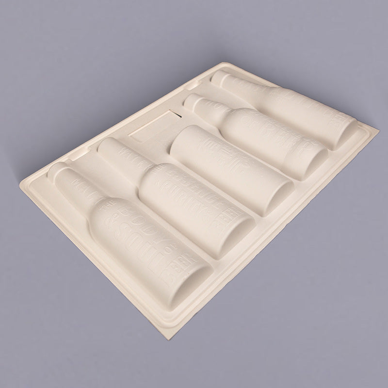 Clamshell Pulp Moulding Sustainable Beverage Packaging - Otarapack