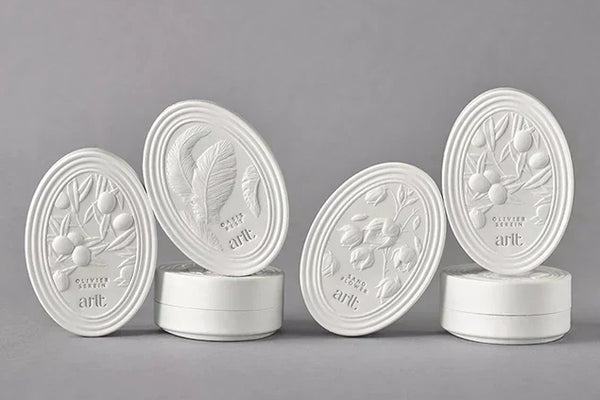 Molded Pulp Perfume Soap Box by ARLT A Perfect Blend of Fragrance and Sustainability