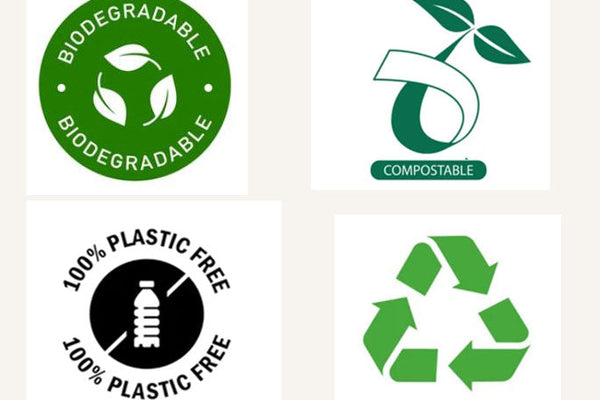 What Do Terms Like Recyclable, Biodegradable, Compostable, And Plastic-Free Mean In Packaging Materials?