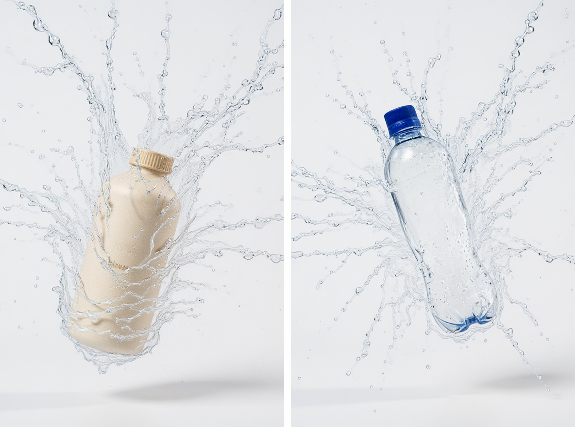 Paper Bottles vs. PLA Bottles: A Lifecycle and Carbon Footprint Comparison