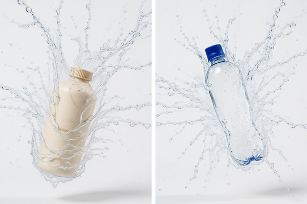 Paper Bottles vs. PLA Bottles: A Lifecycle and Carbon Footprint Comparison