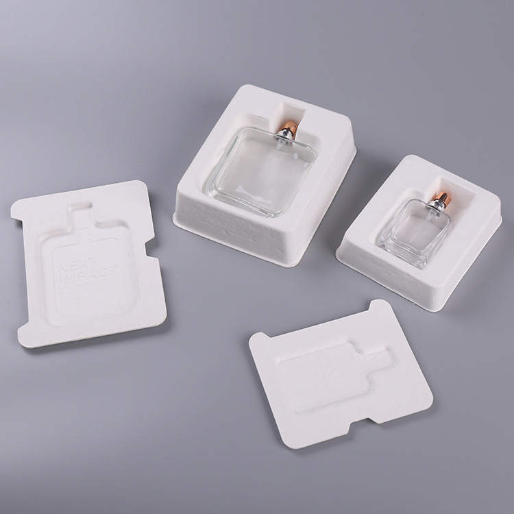 Custom Lid And Base Molded Pulp Perfume Packaging - Otarapack