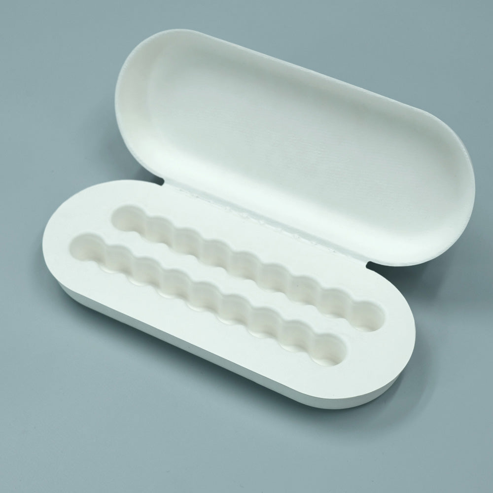 100% Biodegradable Sugarcane Molded Packaging For Skincare Oil Protective - Otarapack