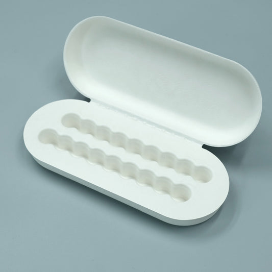 100% Biodegradable Sugarcane Molded Packaging For Skincare Oil Protective - Otarapack