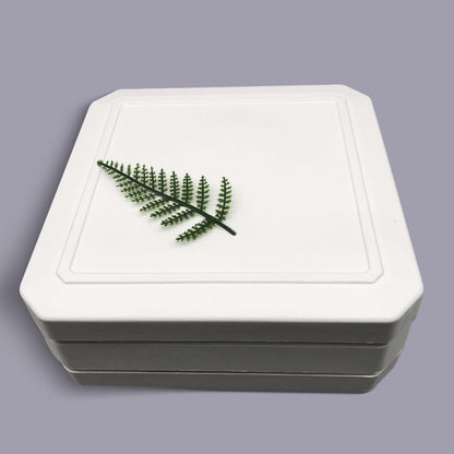 New Sustainable Snacks Treats Boxes White Pulp Boxes Mooncake Paper Tray - Otarapack
