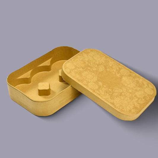 Pulp Gift Packaging Box Chinese Style Lid Bottom Cover Gift Box - Otarapack