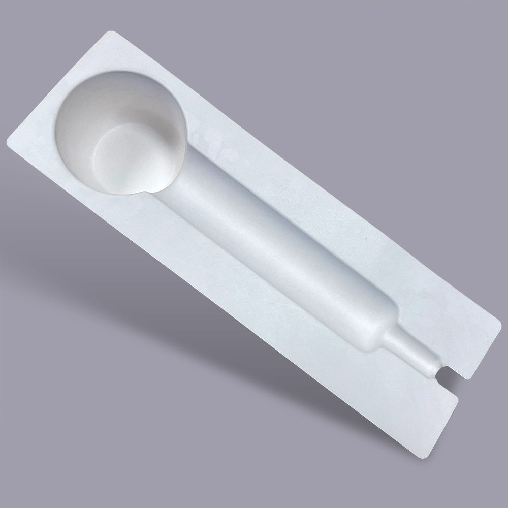 Custom Elegant White Bagasse Pulp Tray For Hair Dryer - Otarapack