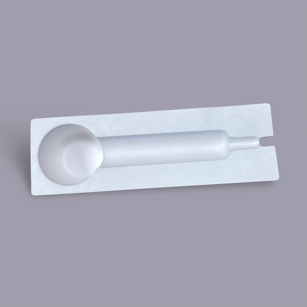 Custom Elegant White Bagasse Pulp Tray For Hair Dryer - Otarapack