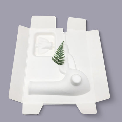 Popular White Pulp Paper Inner Tray Hair Dryer Bagasse Pulp Molded Tray - Otarapack