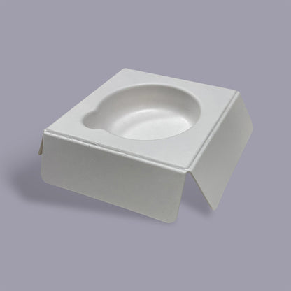 Biodegradable Cosmetic Packaging Pressed Powder Cushion Foundation Paper Tray - Otarapack