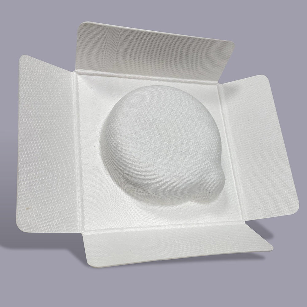 Biodegradable Cosmetic Packaging Pressed Powder Cushion Foundation Paper Tray - Otarapack