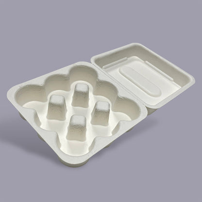 Coffee Capsules 9pcs Bagasse Clamshell Biodegradable Packaging - Otarapack