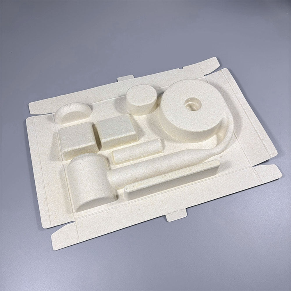 Hair Dryer Sugarcane Insert Eco Packaging Bagasse Tray - Otarapack
