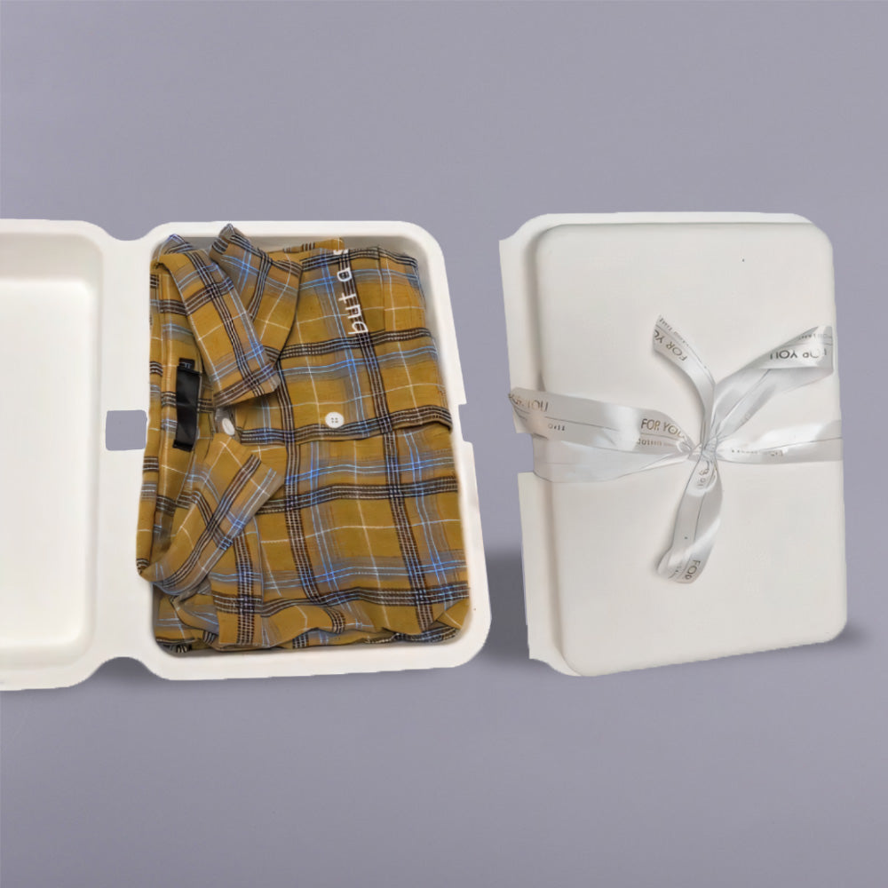 Susbstiainful Molded Pulp Packaging Boxes For Shirt Clothes - Otarapack