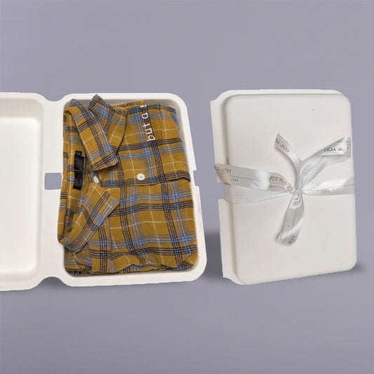 Susbstiainful Molded Pulp Packaging Boxes For Shirt Clothes - Otarapack