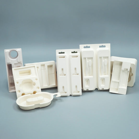 Sustainable Toothbrush Recycled Paper Pulp Packaging Insert - Otarapack