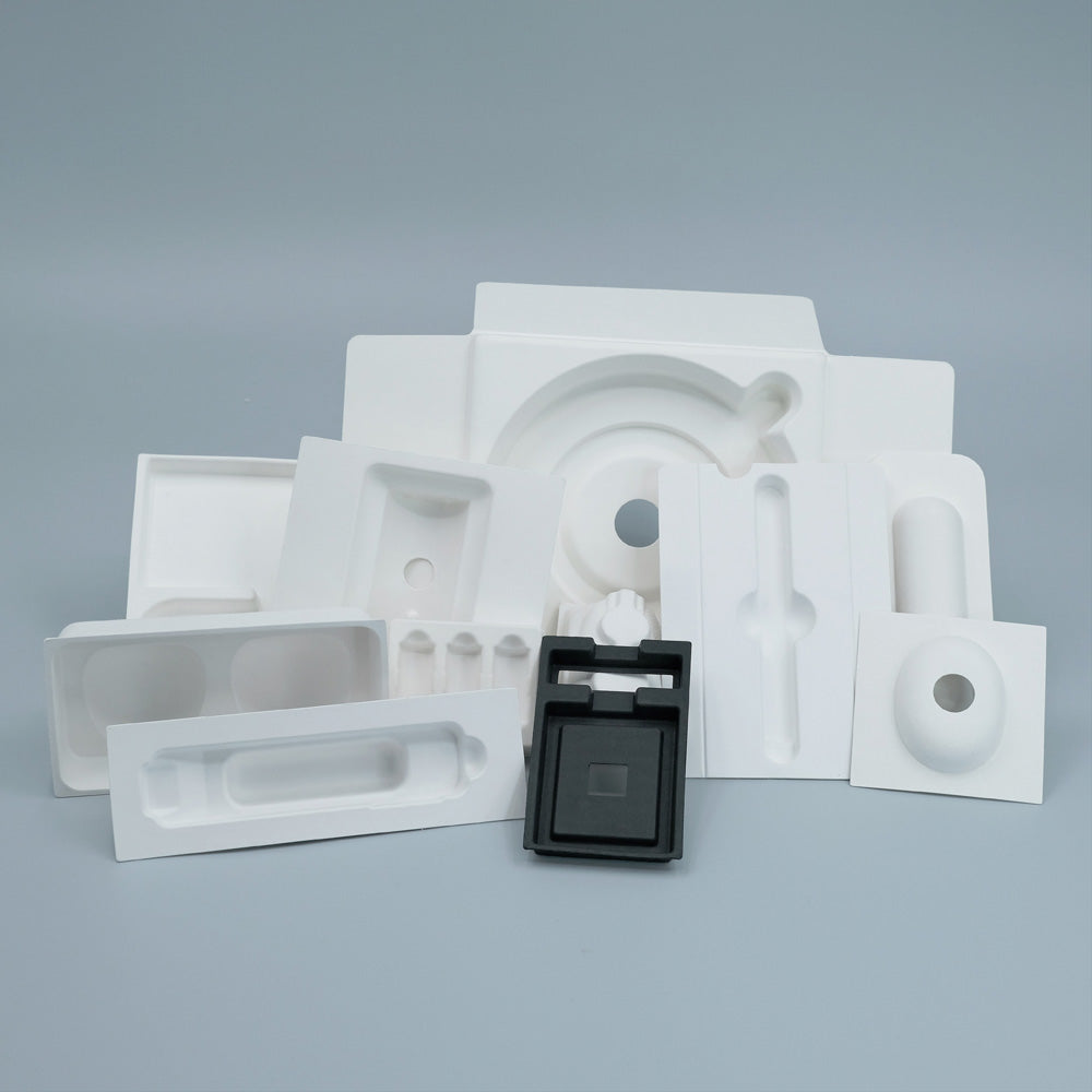 Compostable Chocolate Bagasse Molded Pulp Tray Insert - Otarapack