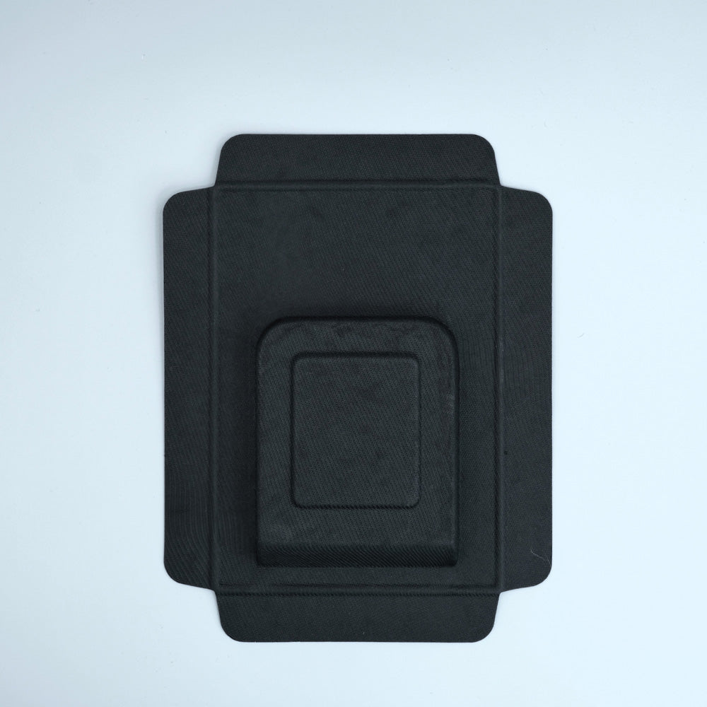 Eco-Friendly True Wireless Earbuds Biodegradable Black Paper Molded Inner Tray - Otarapack