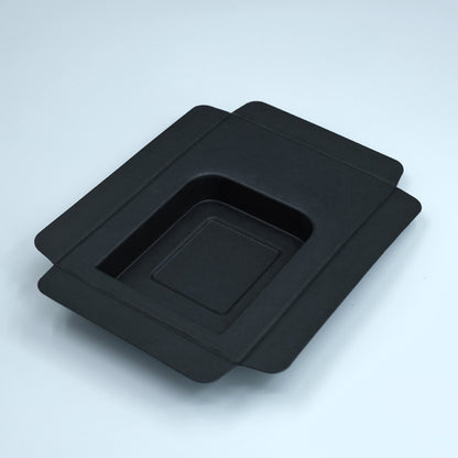 Eco-Friendly True Wireless Earbuds Biodegradable Black Paper Molded Inner Tray - Otarapack