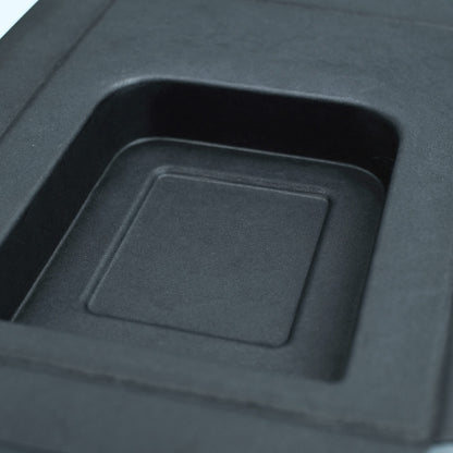 Eco-Friendly True Wireless Earbuds Biodegradable Black Paper Molded Inner Tray - Otarapack