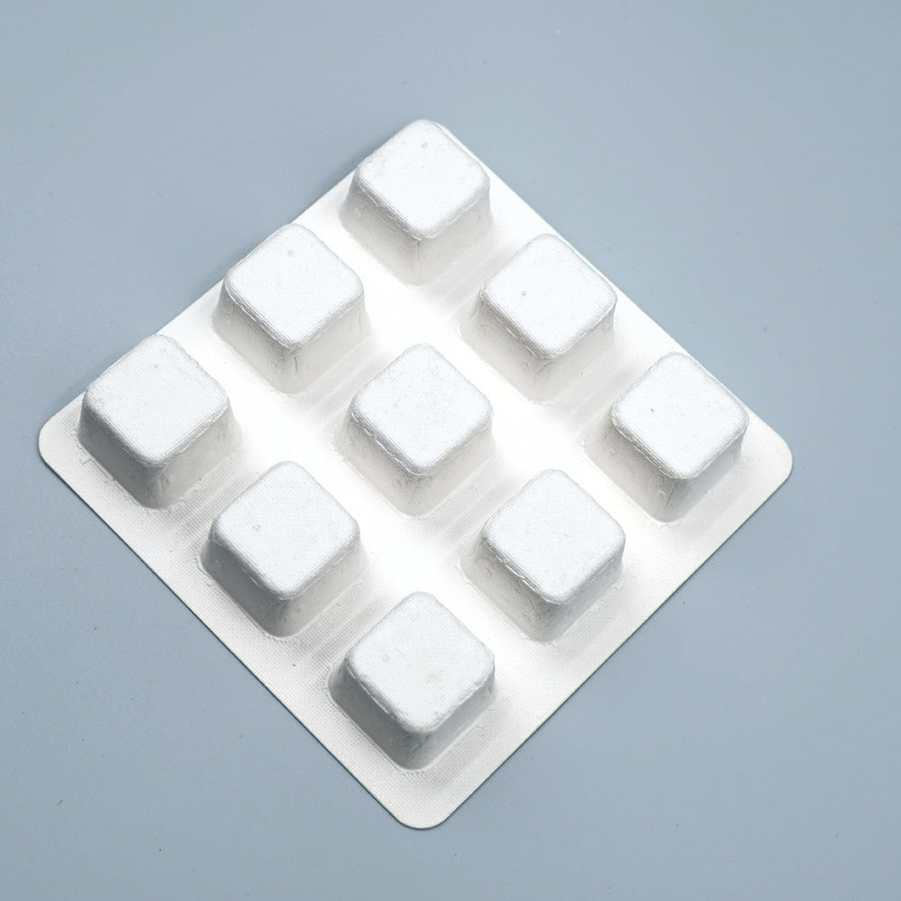 Compostable Chocolate Bagasse Molded Pulp Tray Insert - Otarapack