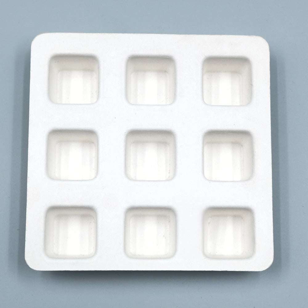 Compostable Chocolate Bagasse Molded Pulp Tray Insert - Otarapack