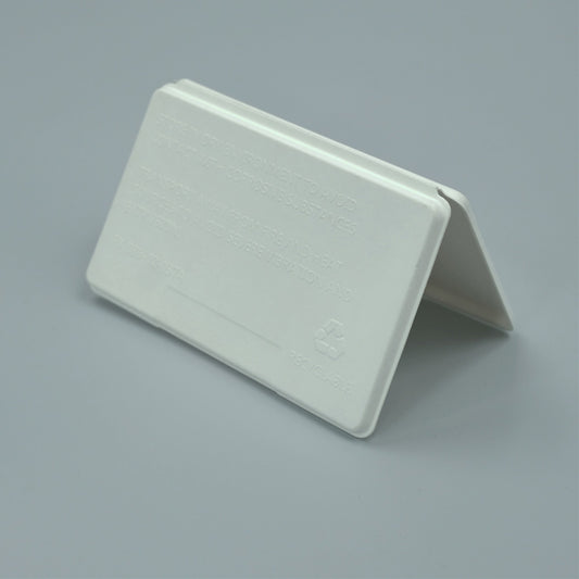 Recyclable Cosmetics Slim Clamshell Bamboo Pulp Packaging Box - Otarapack
