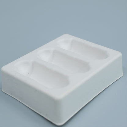 Eco Friendly 3 Bottle Molded Pulp Tray - Otarapack