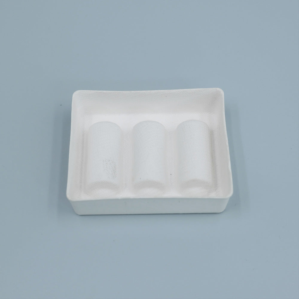 Eco Friendly 3 Bottle Molded Pulp Tray - Otarapack