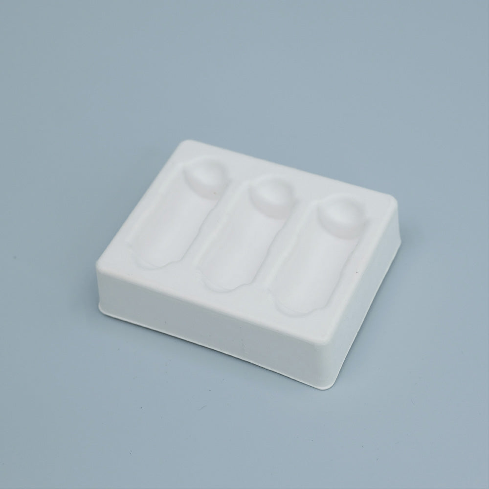 Eco Friendly 3 Bottle Molded Pulp Tray - Otarapack