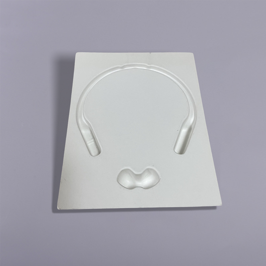 Biodegradable Molded Pulp Tray For Bluetooth Wirekess Neckband Earbuds - Otarapack