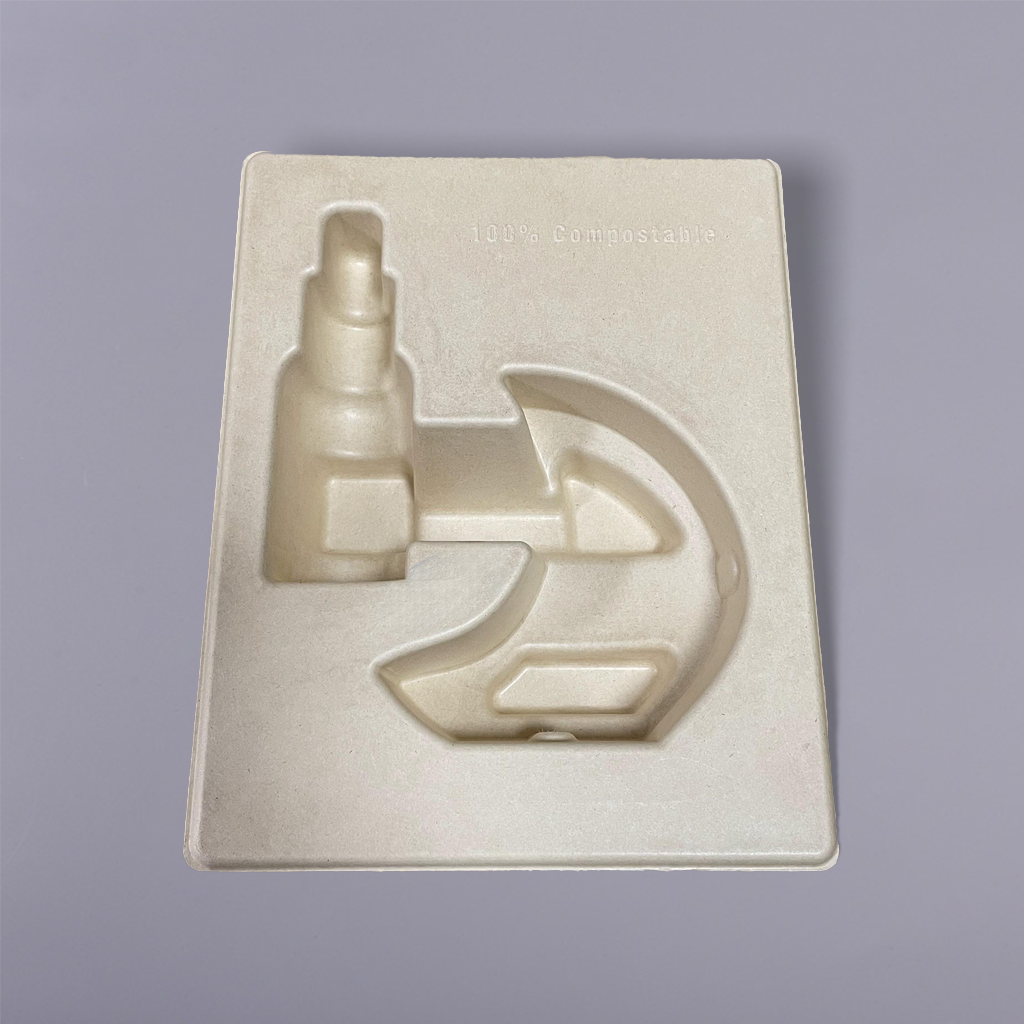 Packaging Pulp Paper Insert Tray For Skincare - Otarapack