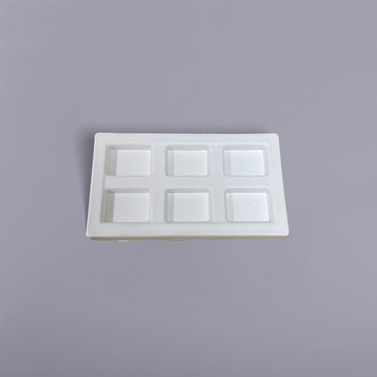 Sustainable Pulp Molded Eyeshadow Palette Packaging Insert - Otarapack
