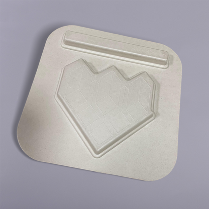 100% Biodegradable Wheat Colored Pulp Molded Tray For Makeup - Otarapack