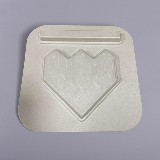 100% Biodegradable Wheat Colored Pulp Molded Tray For Makeup - Otarapack