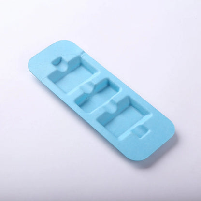 Blue Color Cosmetic Products Molded Pulp Tray - Otarapack