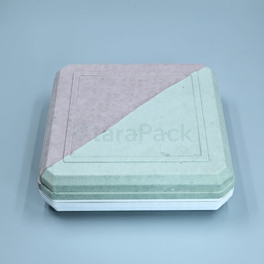 Bicolor Innovate Biodegradable Paper Pulp Box - Otarapack